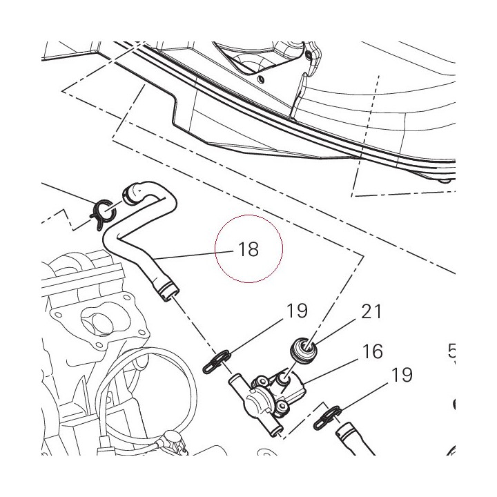 Duct, air 80110411A