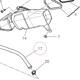 Duct, air 80110421A