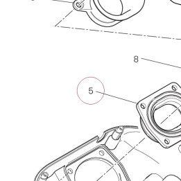 Intake manifold 80110431A