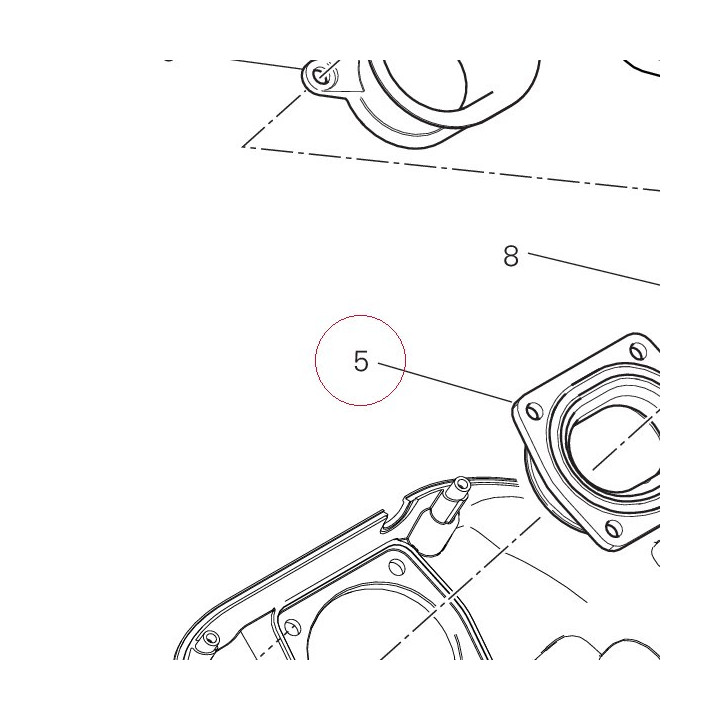 Intake manifold 80110431A