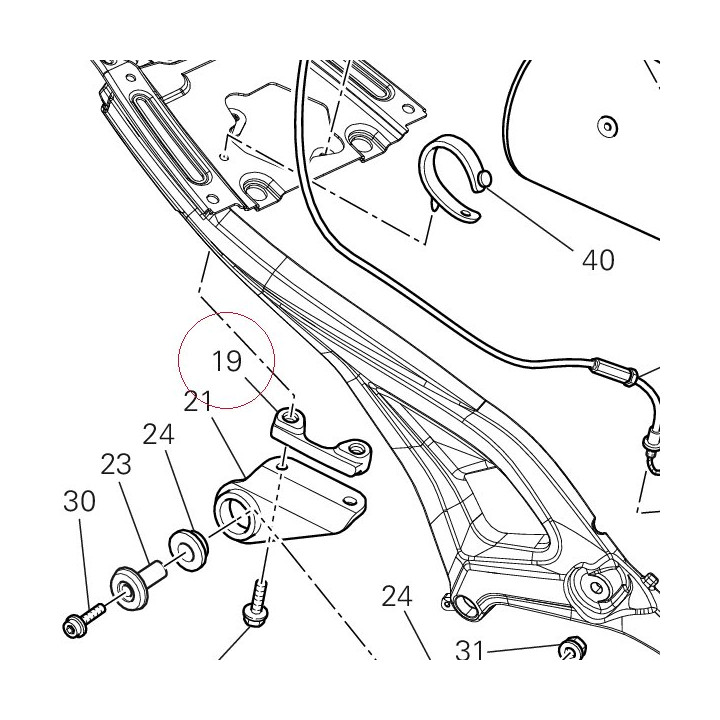 Spacer 80610281A