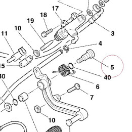 Pin pedal 80A053548