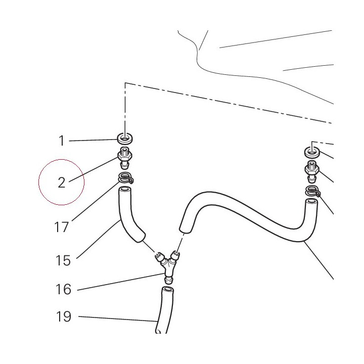 Joint, hose 81411791A