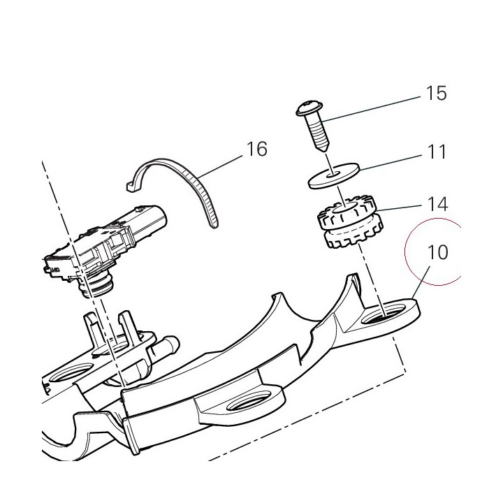 Holder sensor 81417071AA
