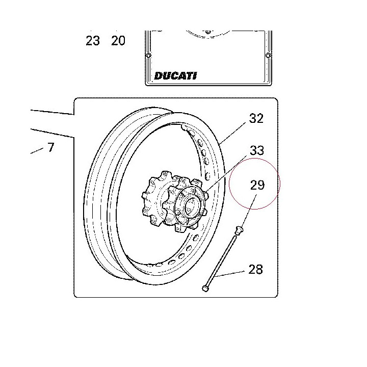 Nipple, spoke 81540031A
