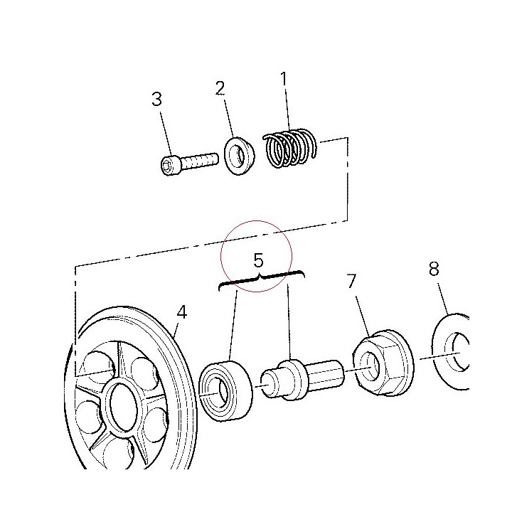 Piece, clutch push 81810161A