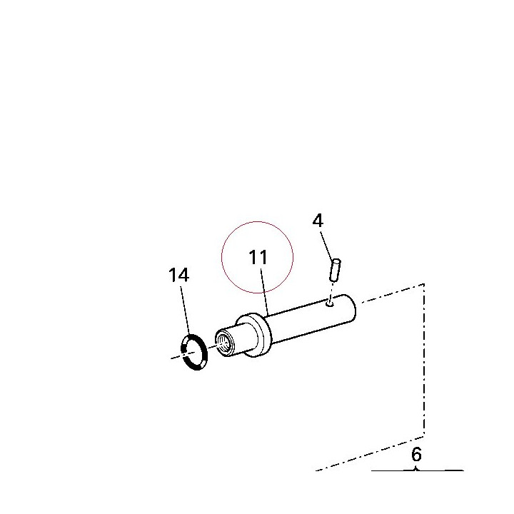 Axle, triple gear 82010101B