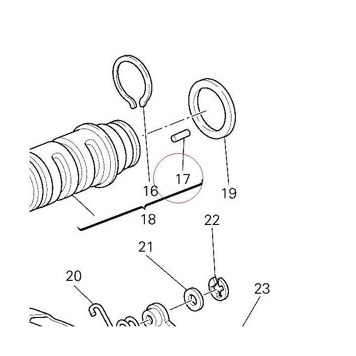 Special roller 82110701A