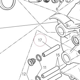 Shaft, opening rocker 82112221B