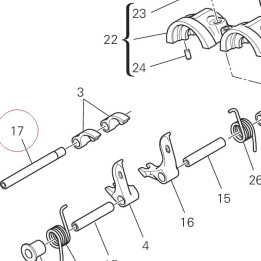 Shaft, opening rocker 82115711A