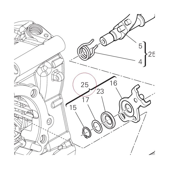 Control fork 82120131A
