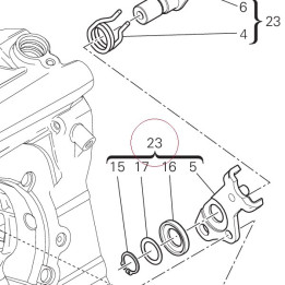 Control fork 82120132A
