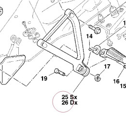 Rear right plate 82410321A