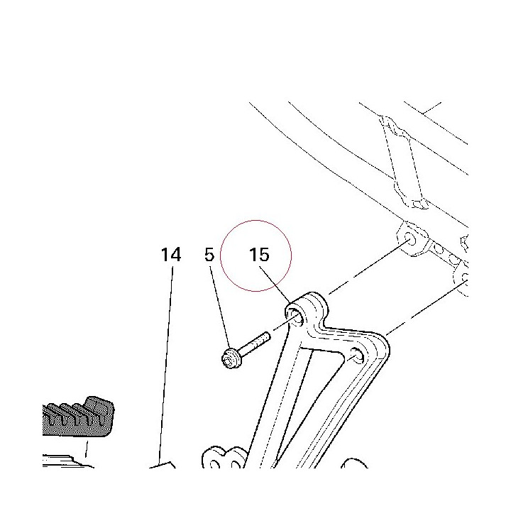 Rear right plate 82410421C