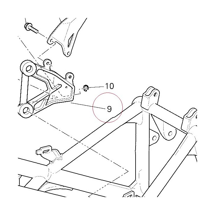 Front right plate 82411471A