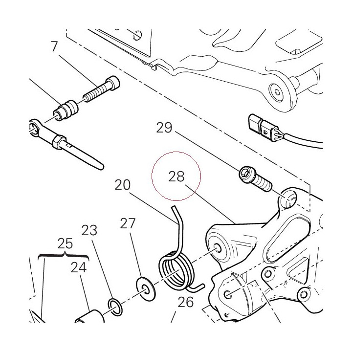 Front right plate 82412931AA