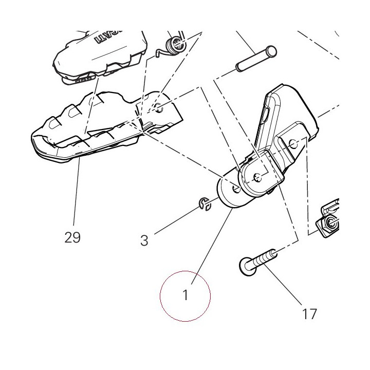 Front right plate 82413311BA