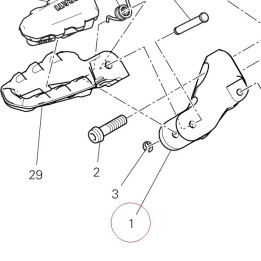 Front right plate 82413651AA
