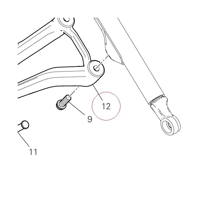 Rear right plate 82413922BA