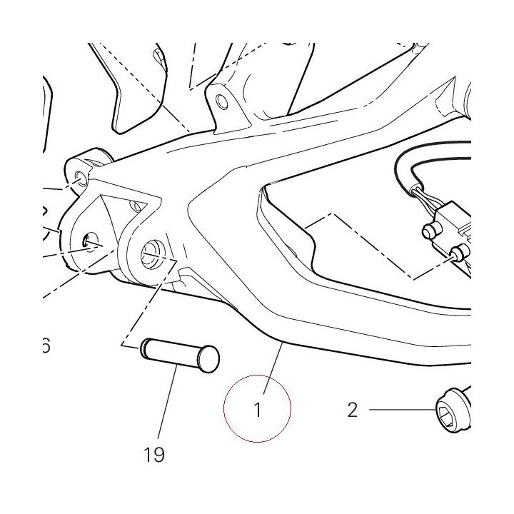 Front right plate 82414001AA