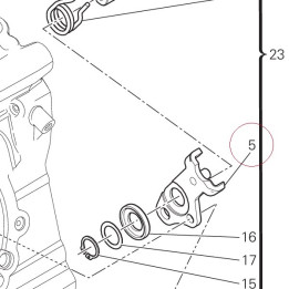 Stopper plate 82610251A