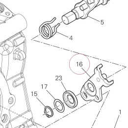 Stopper plate 82610293A