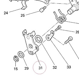 Stopper plate 82610301A