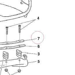 Upper plate 82711301A