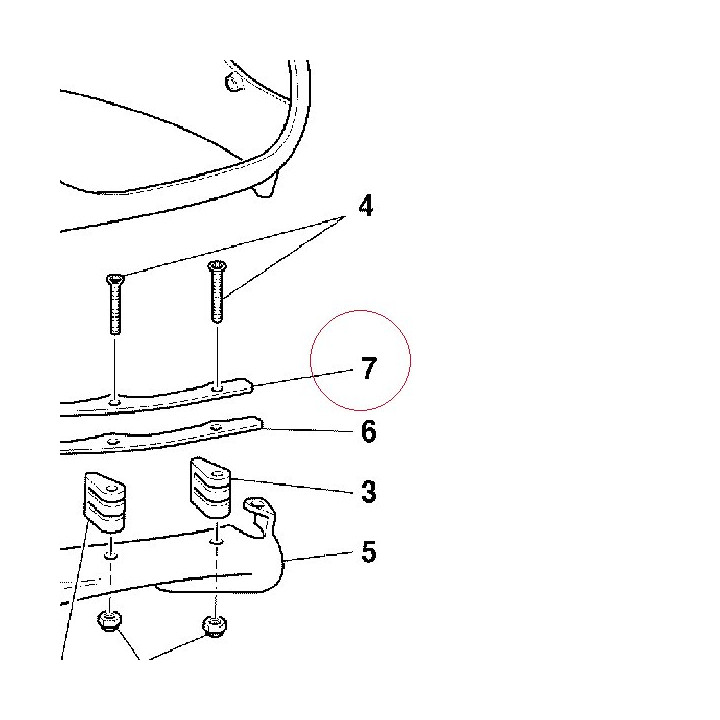 Upper plate 82711301A
