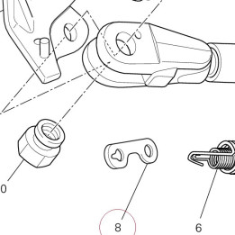 Link, side stand 82711392B