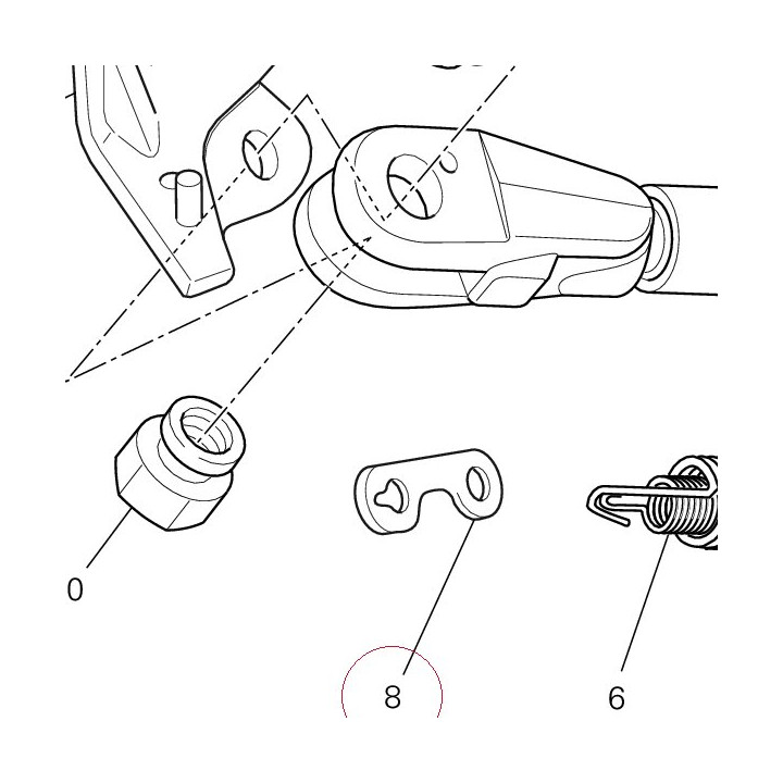 Link, side stand 82711392B