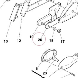 Bracket, reflector 82711912A