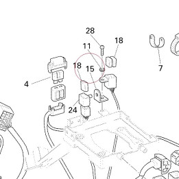 Bracket, relay 82712141B
