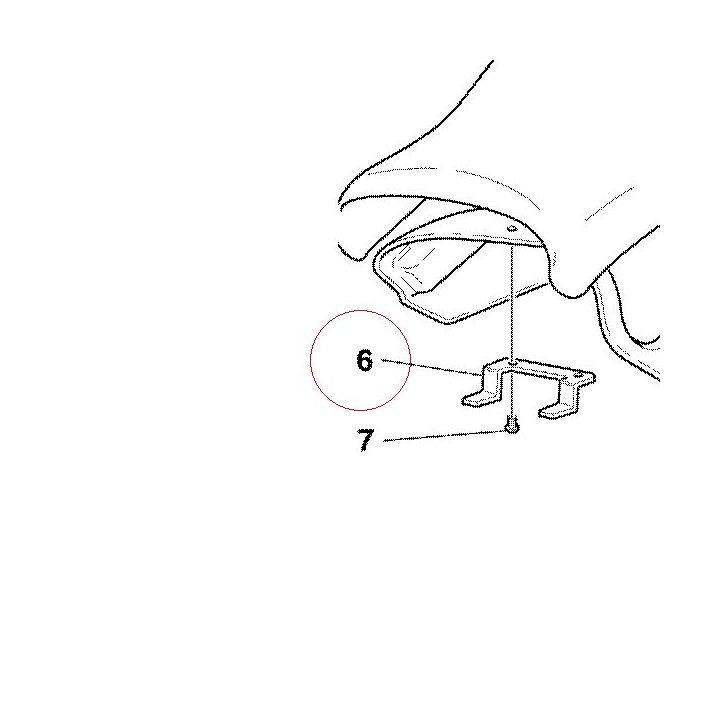 Bracket, seat 82712351A