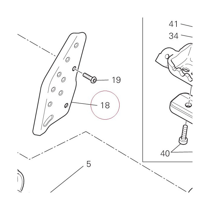 Chain cover 82712791B