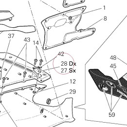 Right plate 82712801A