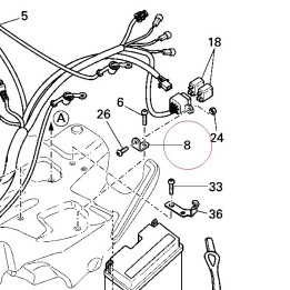 Bracket, relay 82714471B