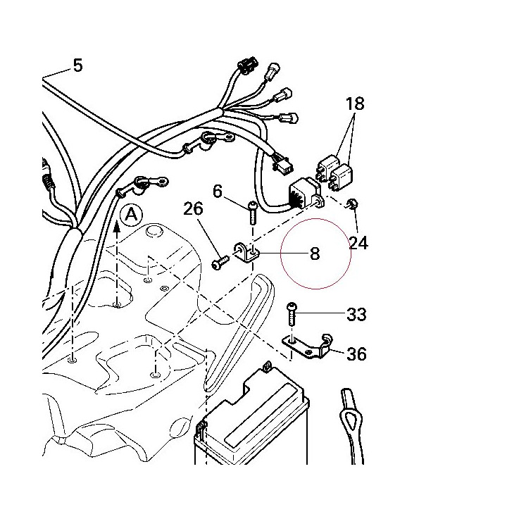 Bracket, relay 82714471B