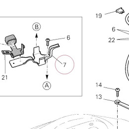 Bracket, connector dda 82714671A