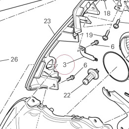 Connector holder 82715441A