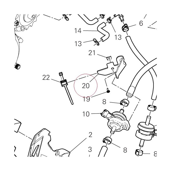 Holder 82715791AA