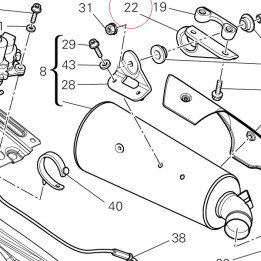 Left bracket 82716071A