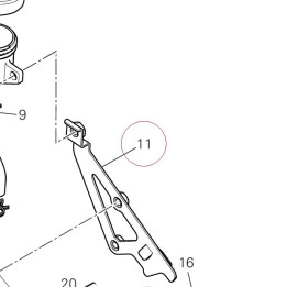 Connector holder 82717871BA