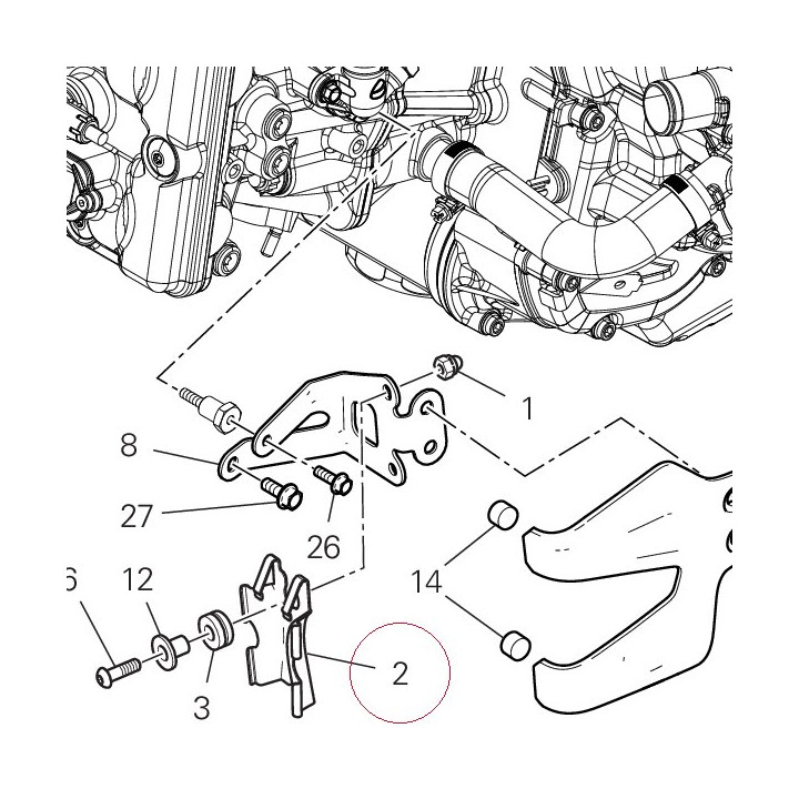Bracket, canister 8271F191AA