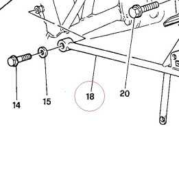 Head-light support 82910361BA