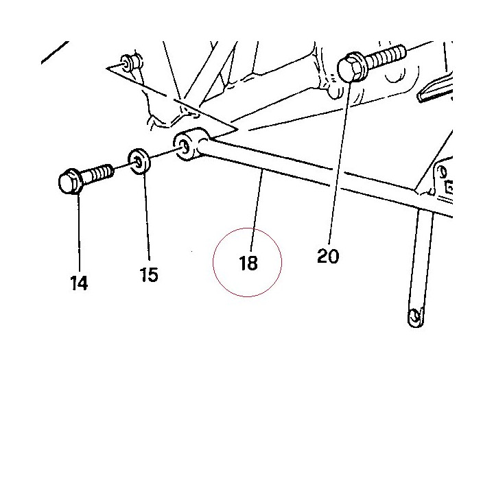 Head-light support 82910361BA
