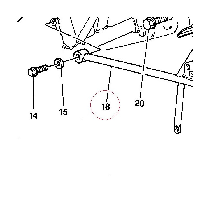 Head-light support 82910361C