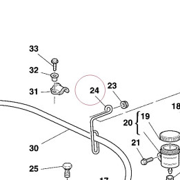 Guide, cable 82910733A