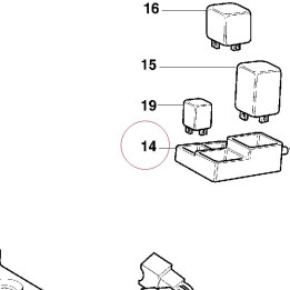 Bracket, relay 82910941D