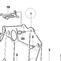 Battery holder 82910953A